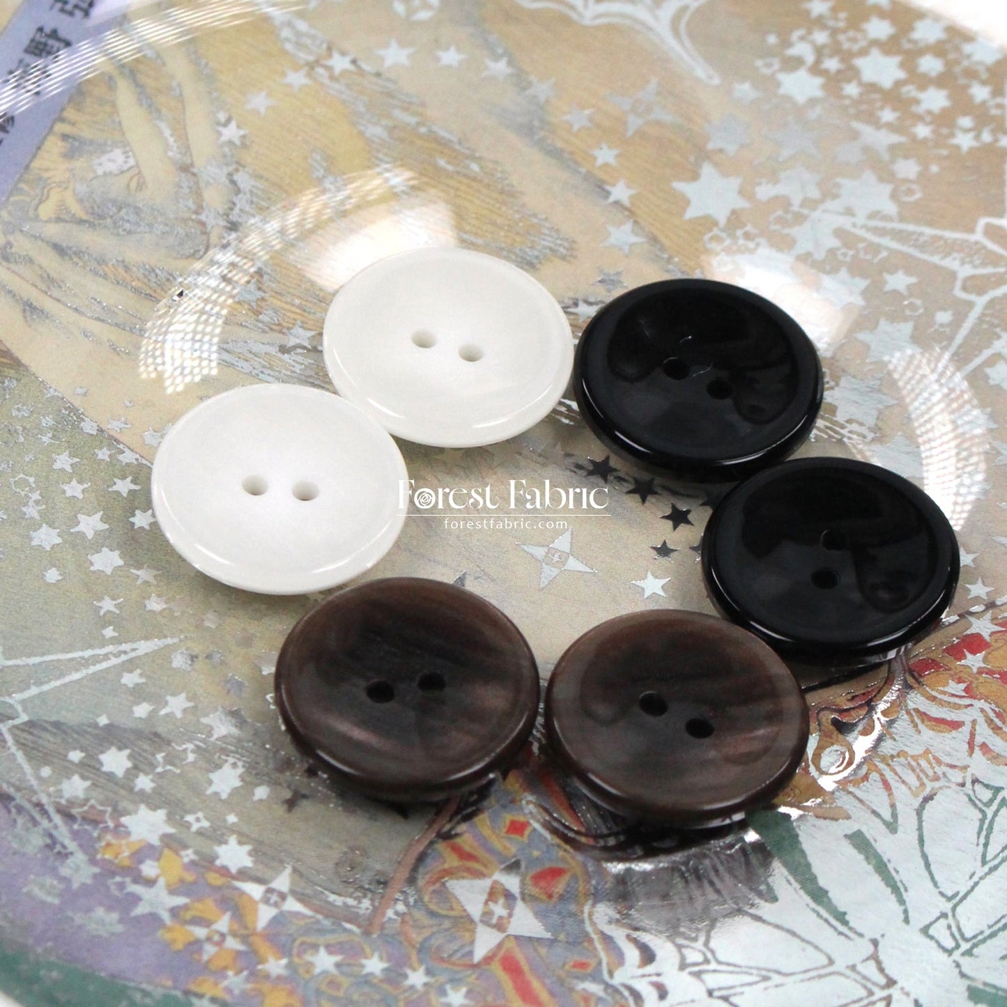 20mm Minimalist Buttons - FO:REST Fabric 布恩堂Liberty fabrictana lawnjapanese fabricykk zipper