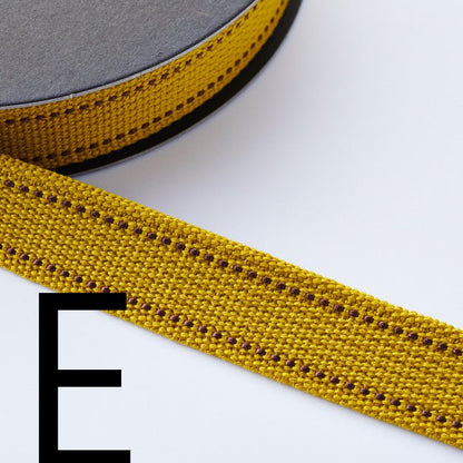 2.5cm Echino Polyester webbing - 50cm - FO:REST Fabric 布恩堂Liberty fabrictana lawnjapanese fabricykk zipper