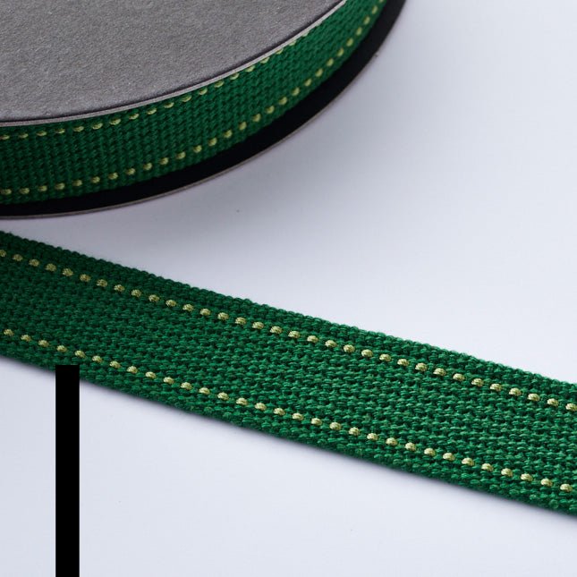 2.5cm Echino Polyester webbing - 50cm - FO:REST Fabric 布恩堂Liberty fabrictana lawnjapanese fabricykk zipper