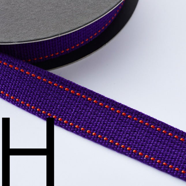 2.5cm Echino Polyester webbing - 50cm - FO:REST Fabric 布恩堂Liberty fabrictana lawnjapanese fabricykk zipper
