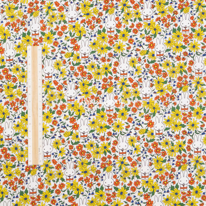 Liberty of London (Cotton Tana Lawn Fabric) - Miffy PRAIRIE DAY