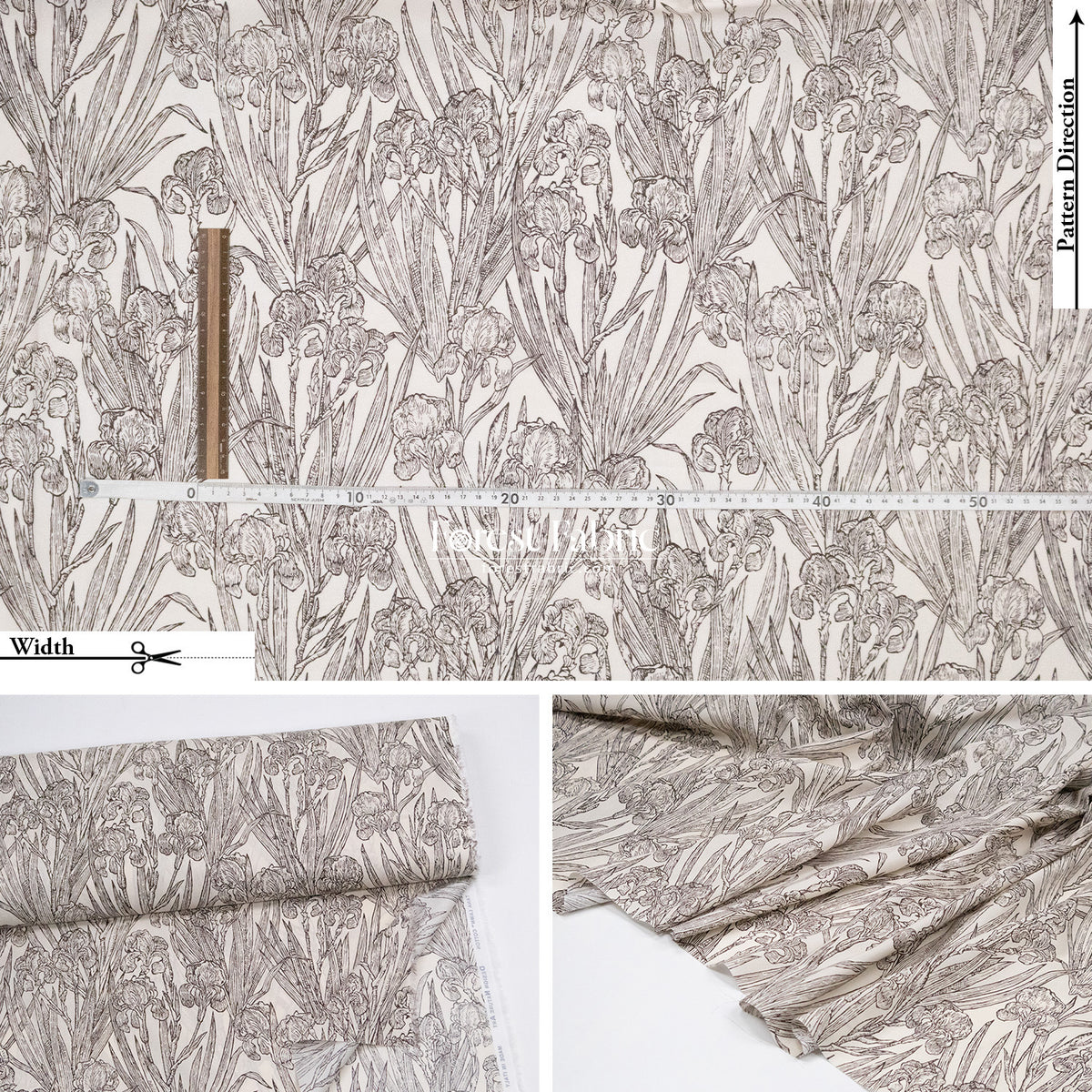 Liberty of London (Cotton Tana Lawn Fabric) - Infinite iris