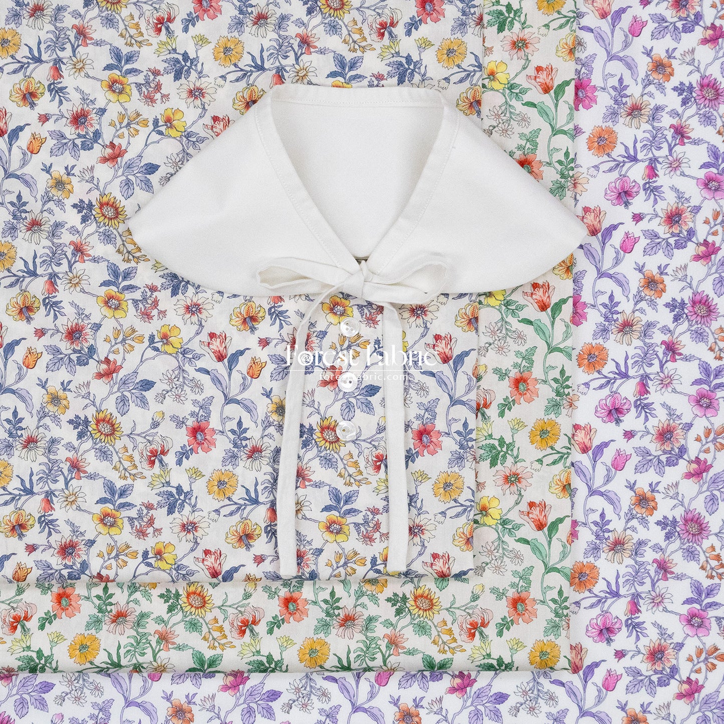 Liberty of London (Cotton Tana Lawn Fabric) - Tiger Lily