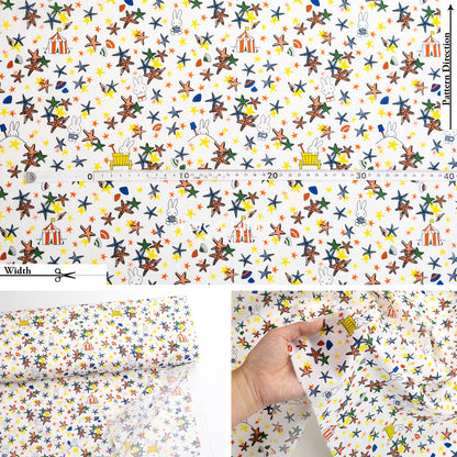 Liberty of London (Cotton Tana Lawn Fabric) - Miffy SEASIDE ESCAPE