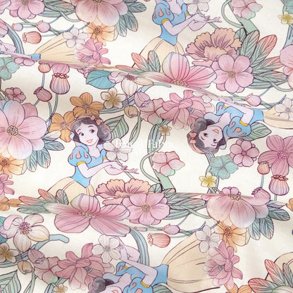 cotton - Snow White fabric