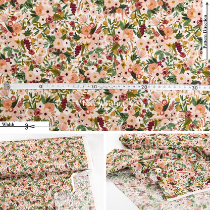 cotton - Garden Party Rose fabric