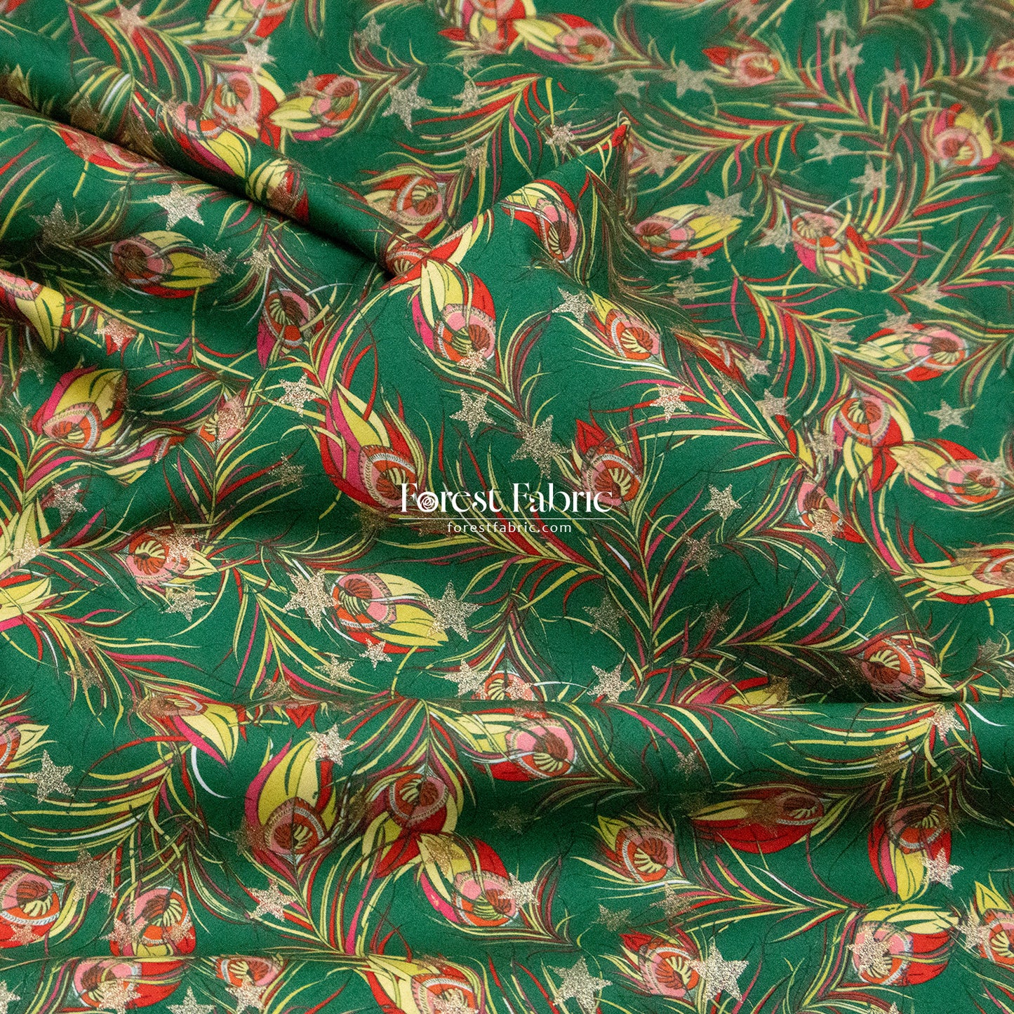 Liberty of London (Cotton Tana Lawn Fabric) - Festive Plume Star