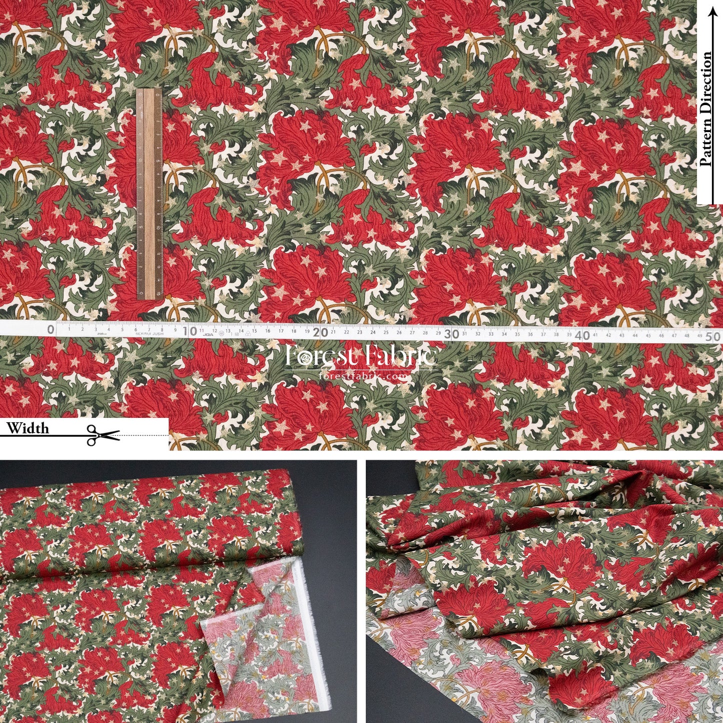 Liberty of London (Cotton Tana Lawn Fabric) - Merry Reverie
