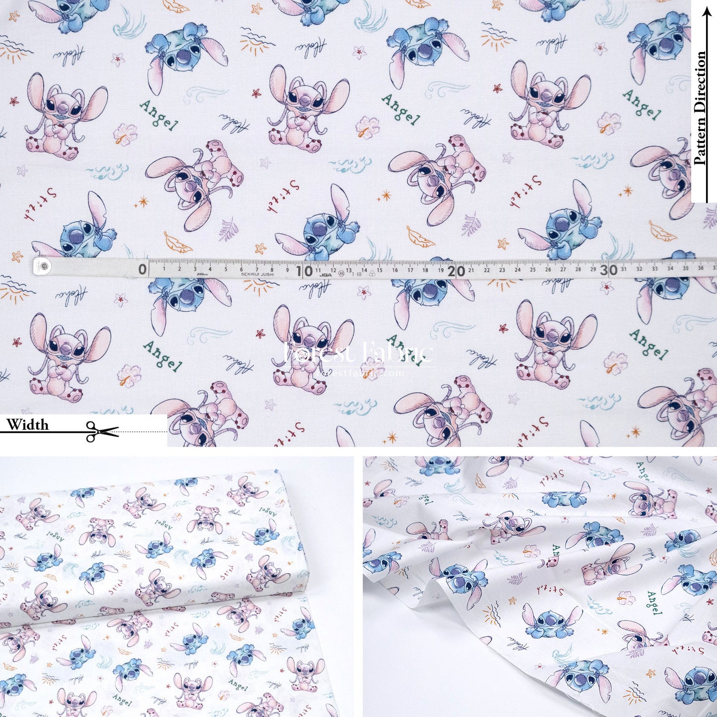 cotton - Stitch fabric 1