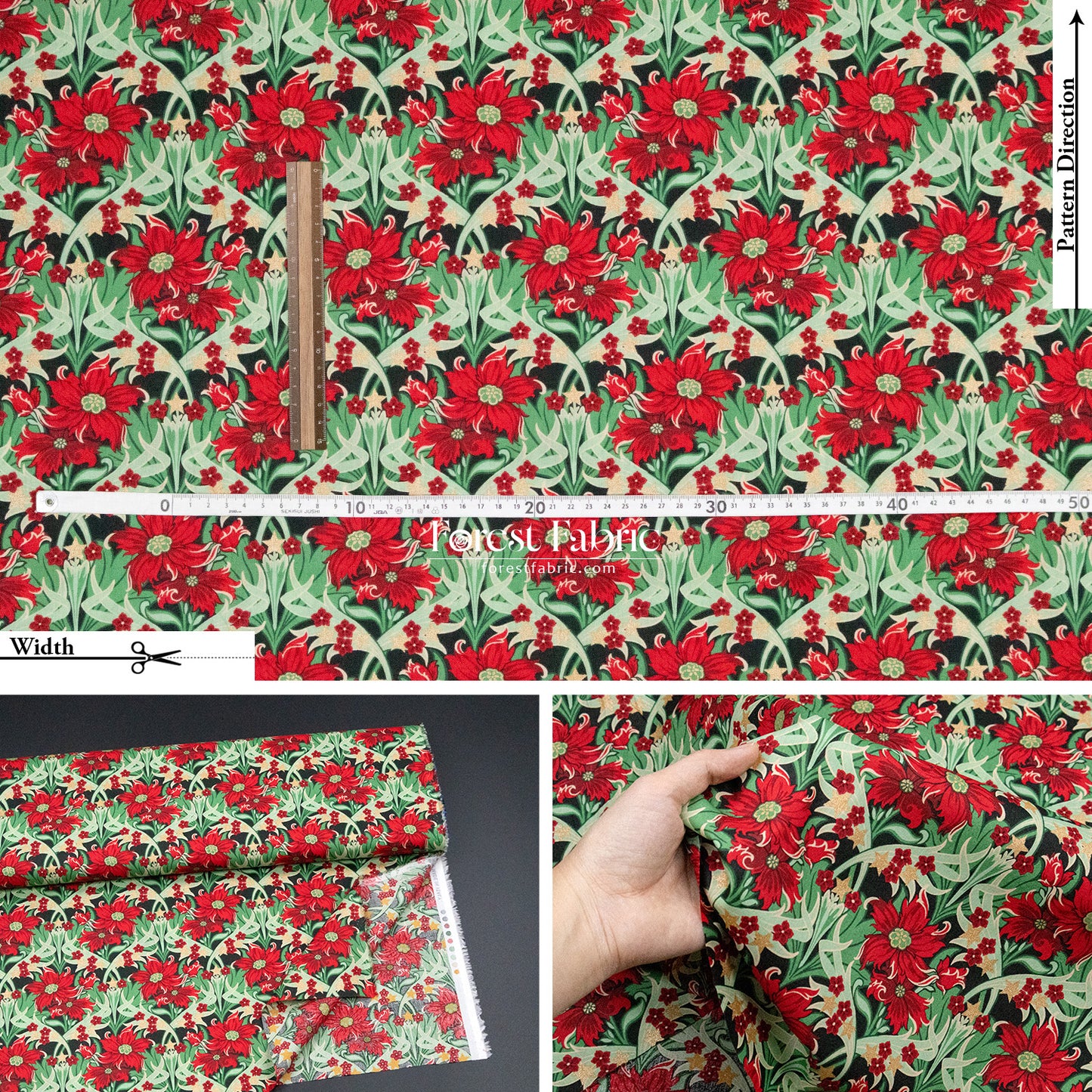 Liberty of London (Cotton Tana Lawn Fabric) - Merry Mews