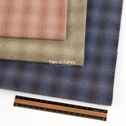 Yarn dyed cotton - Square100 4 fabric