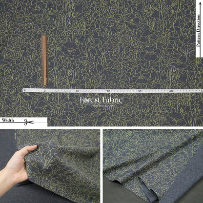 Liberty of London (wool Fabric) - Poppy Valley MWool