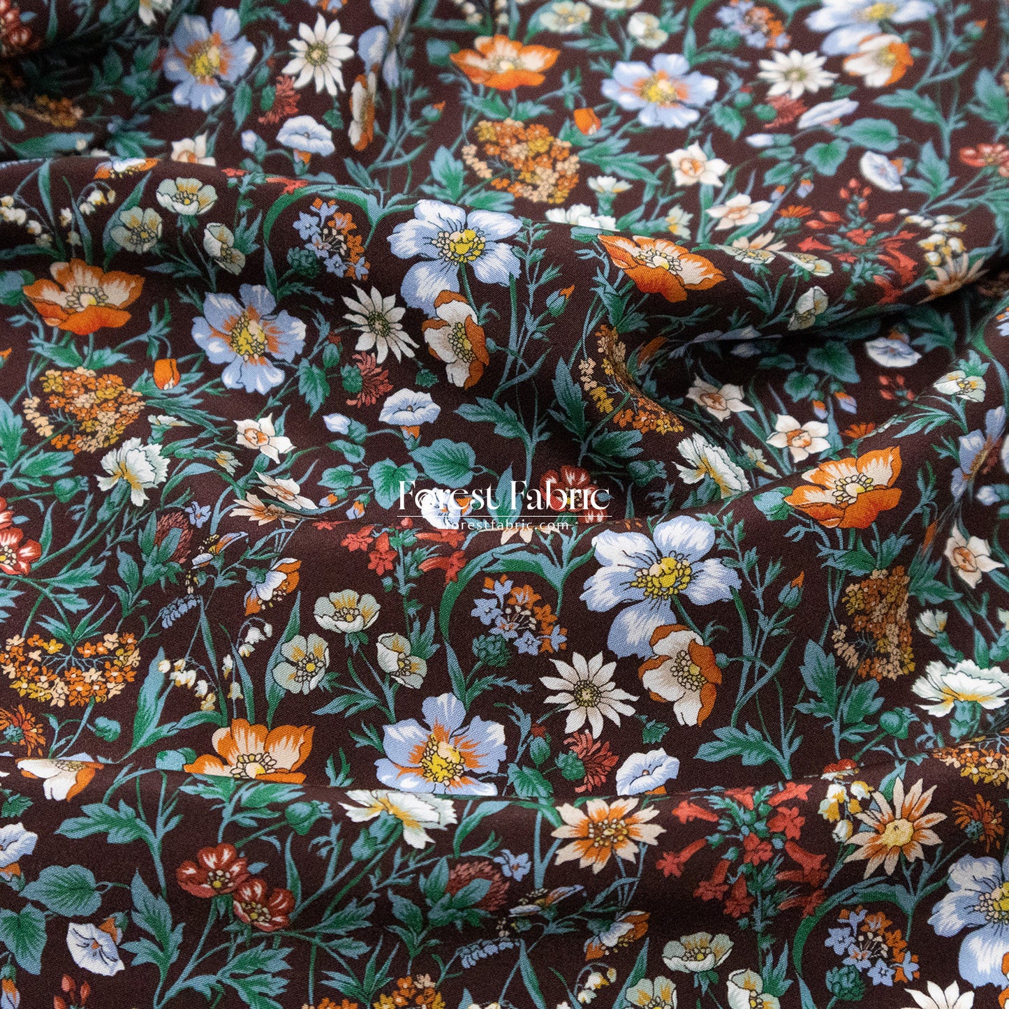 Liberty of London (Silk Crepe de Chine) - Rachel Meadow