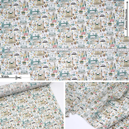 Liberty of London (Organic Tana Lawn Cotton Fabric) - Pride And Bloom B