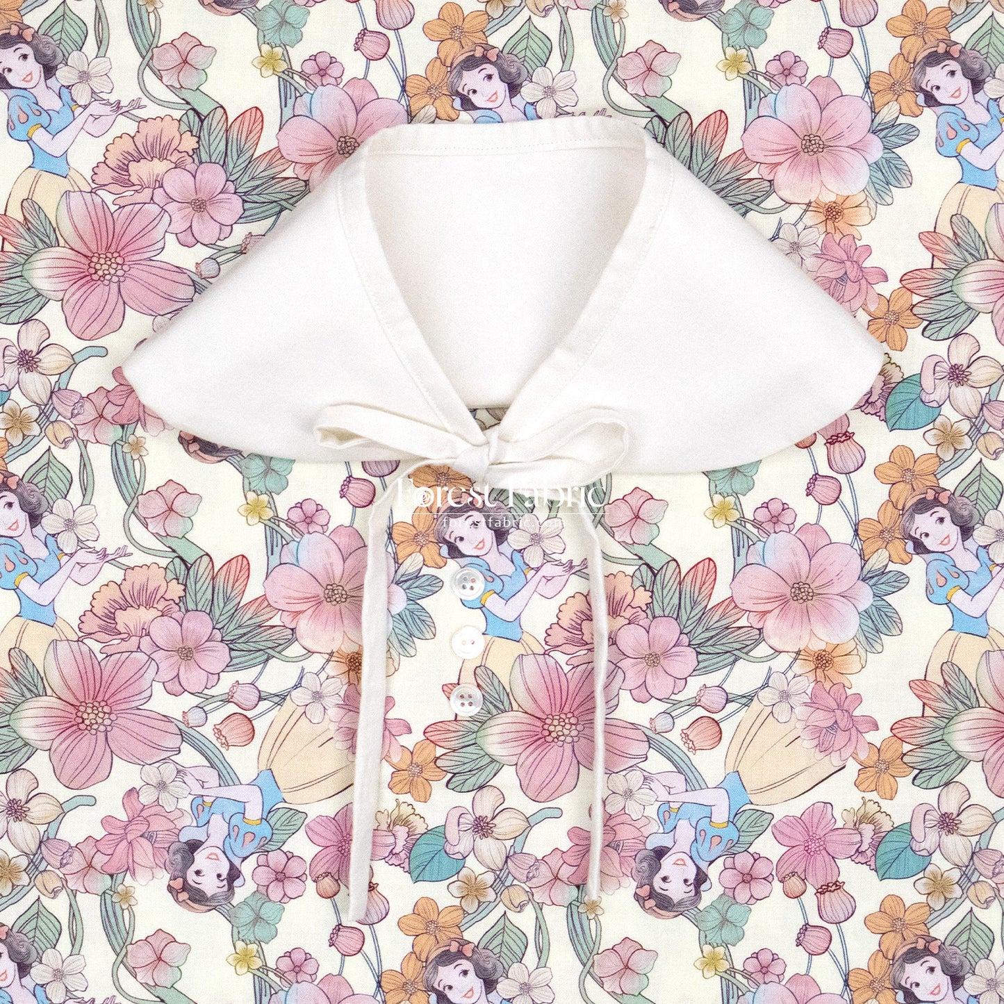 cotton - Snow White fabric