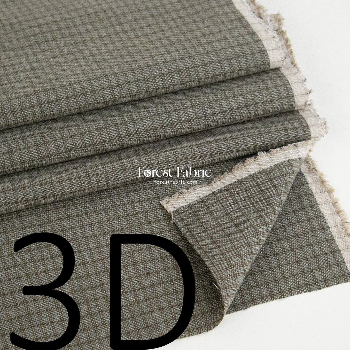 Yarn dyed cotton - Square100 3 fabric
