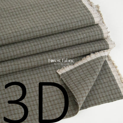 Yarn dyed cotton - Square100 3 fabric