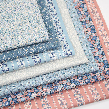 Quilting Liberty Denim Florals fabric SET