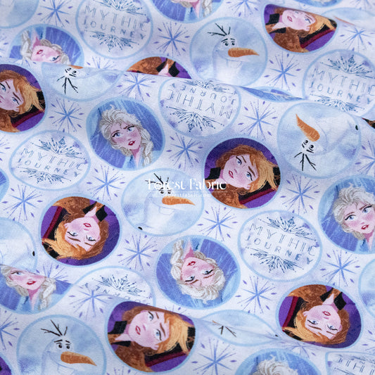 cotton - Frozen fabric