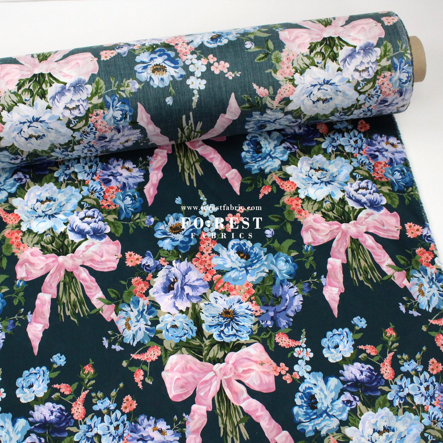 Liberty of London (Cotton Tana Lawn Fabric) - Bow Bouquet