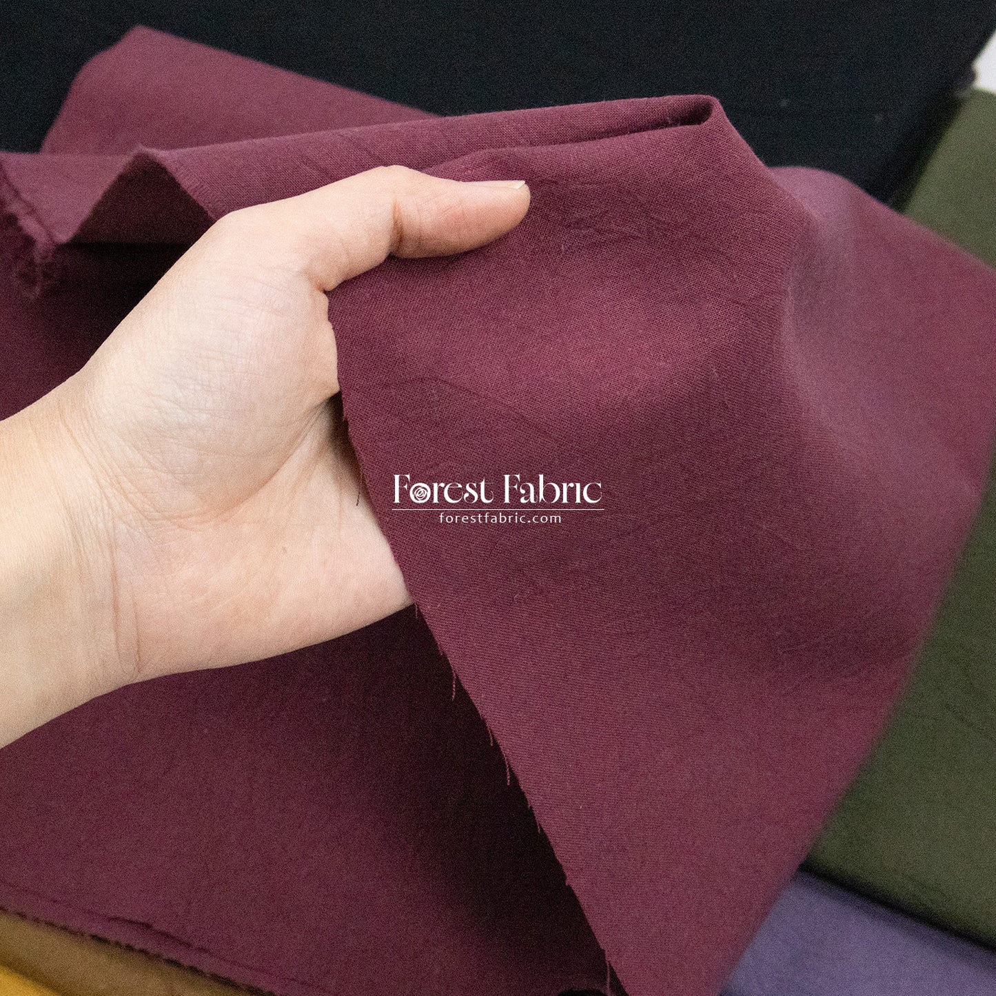 cotton - Handwash soild fabric