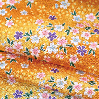 Ichikoshi crepe -  Sakura fabric 7