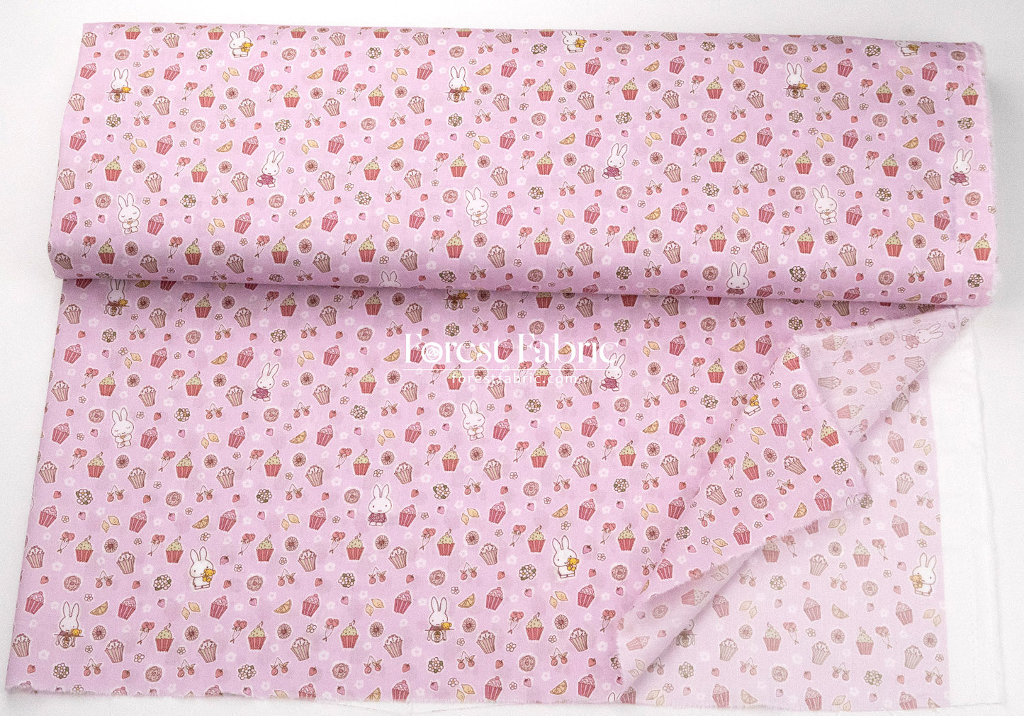 Liberty of London (Cotton Tana Lawn Fabric) - Miffy A SWEET BIRTHDAY