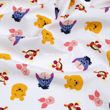 cotton - Pooh fabric 1