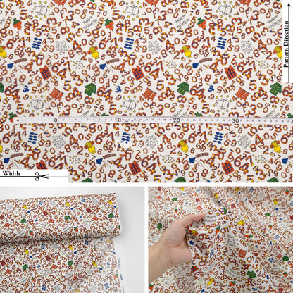 Liberty of London (Cotton Tana Lawn Fabric) - Miffy COUNTING