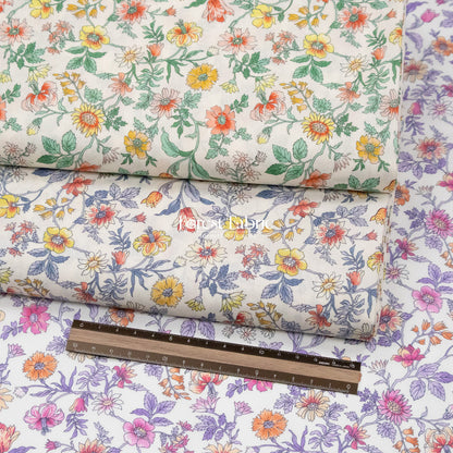 Liberty of London (Cotton Tana Lawn Fabric) - Tiger Lily