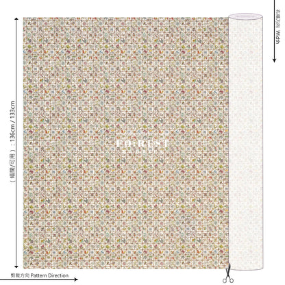 Liberty of London (Cotton Tana Lawn Fabric) - Language of Flowers C