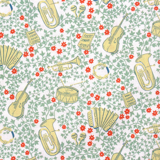 Quilting Liberty - Musical Meadow fabric B