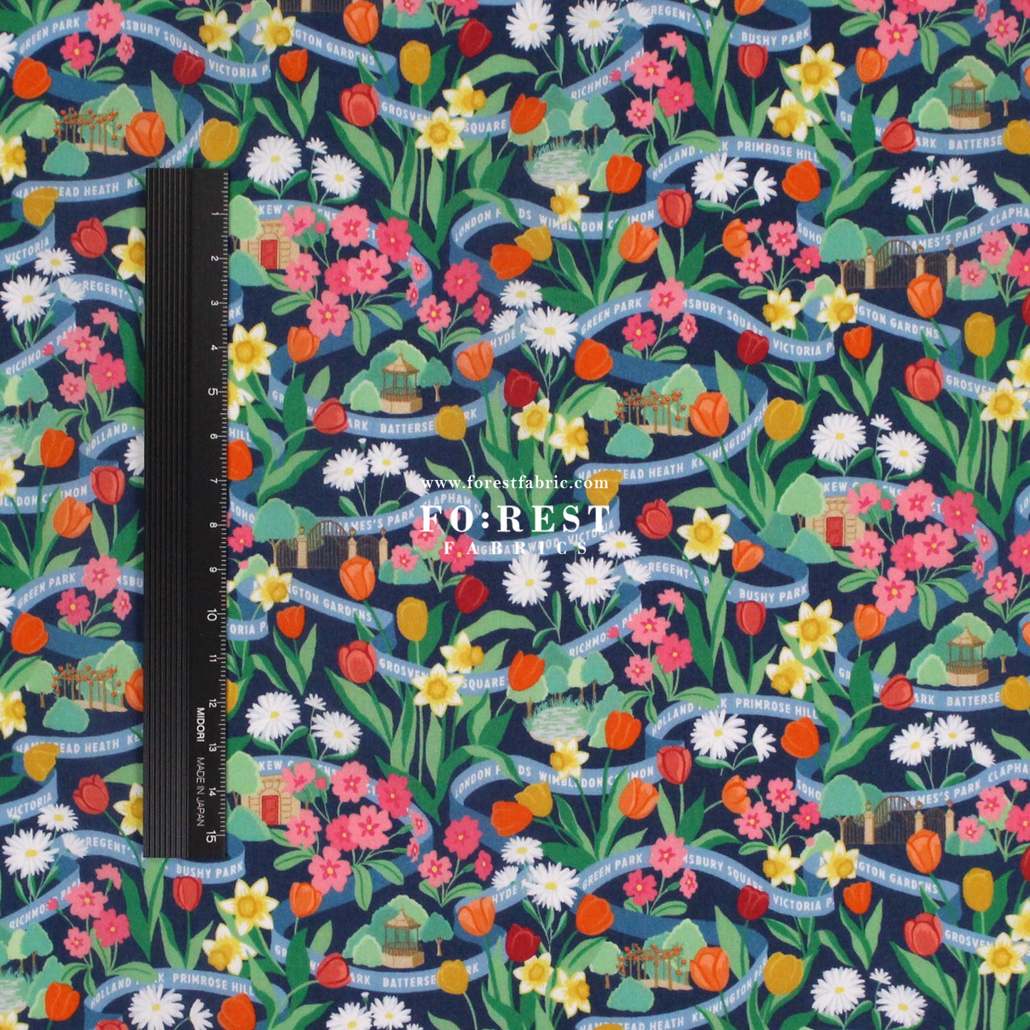 Liberty of London (Tana Lawn™ Cotton Fabric) - Park Posy