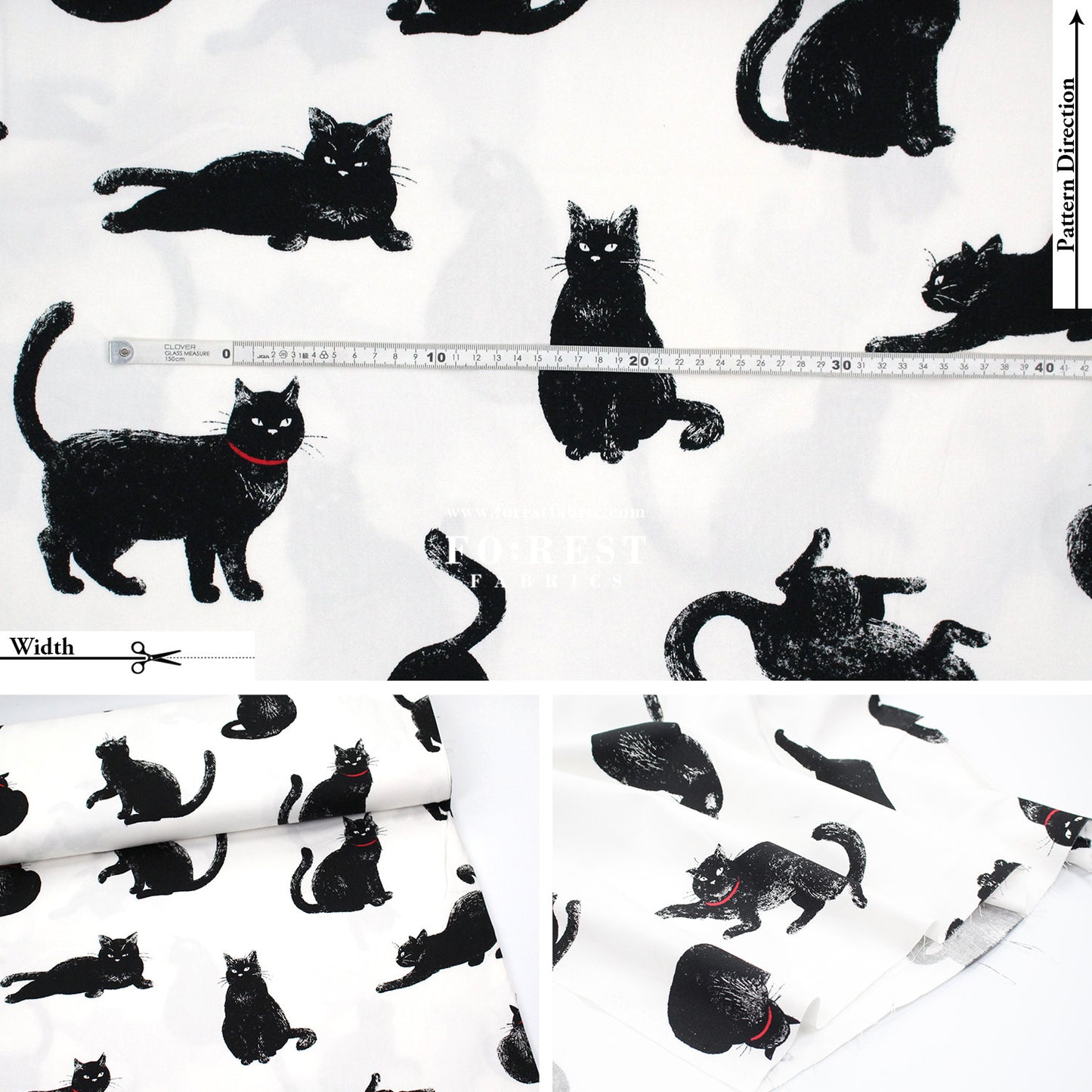 oxford - Lazy Cats fabric