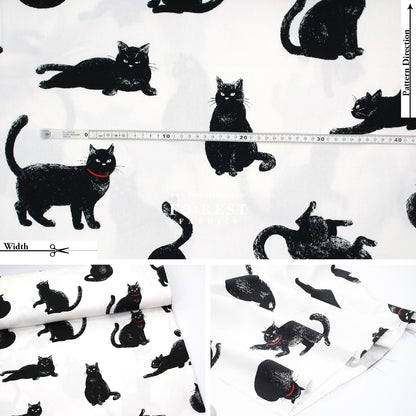 oxford - Lazy Cats fabric