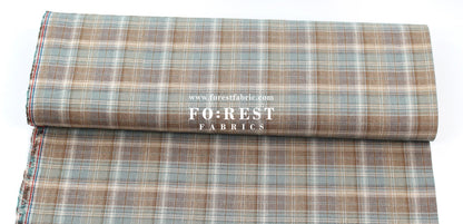 Yarn dyed cotton - Grid fabric