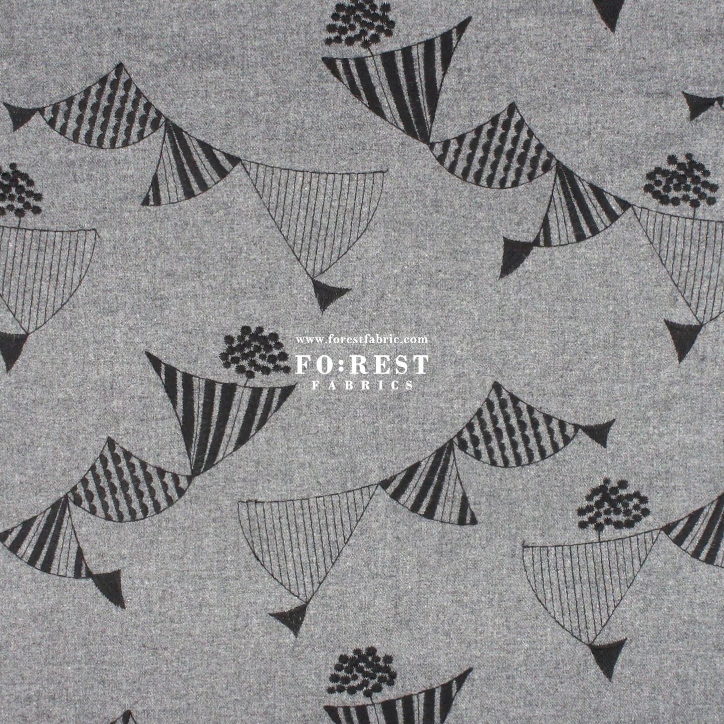 Brushed Viyella cotton - Flag fabric C