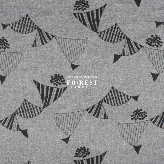 Brushed Viyella cotton - Flag fabric C
