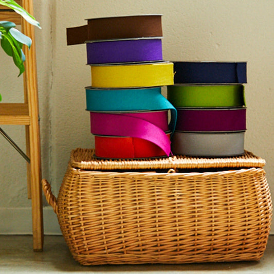 4.5cm Echino Polyester webbing - 50cm - FO:REST Fabric 布恩堂Liberty fabrictana lawnjapanese fabricykk zipper