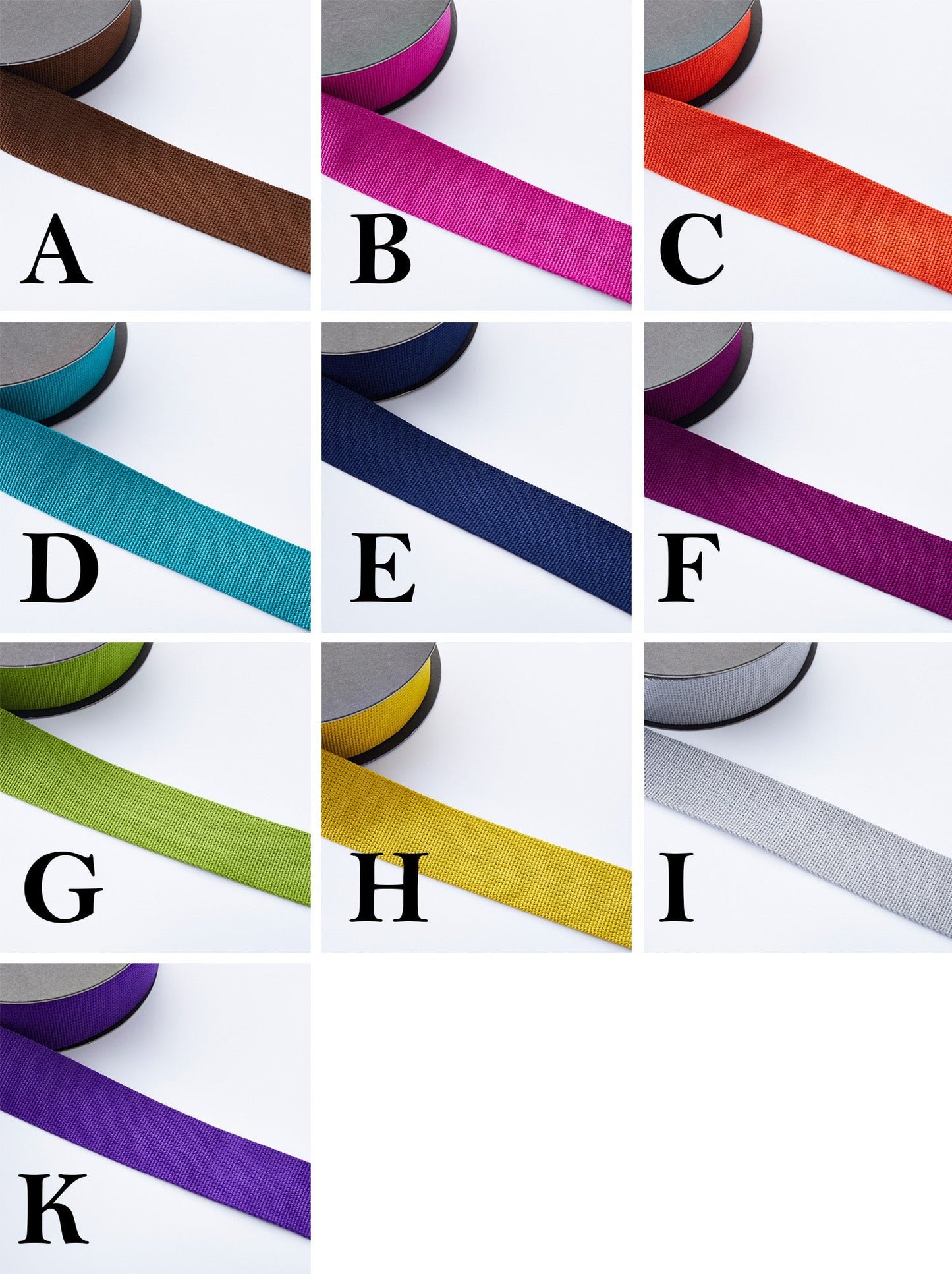 4.5cm Echino Polyester webbing - 50cm - FO:REST Fabric 布恩堂Liberty fabrictana lawnjapanese fabricykk zipper