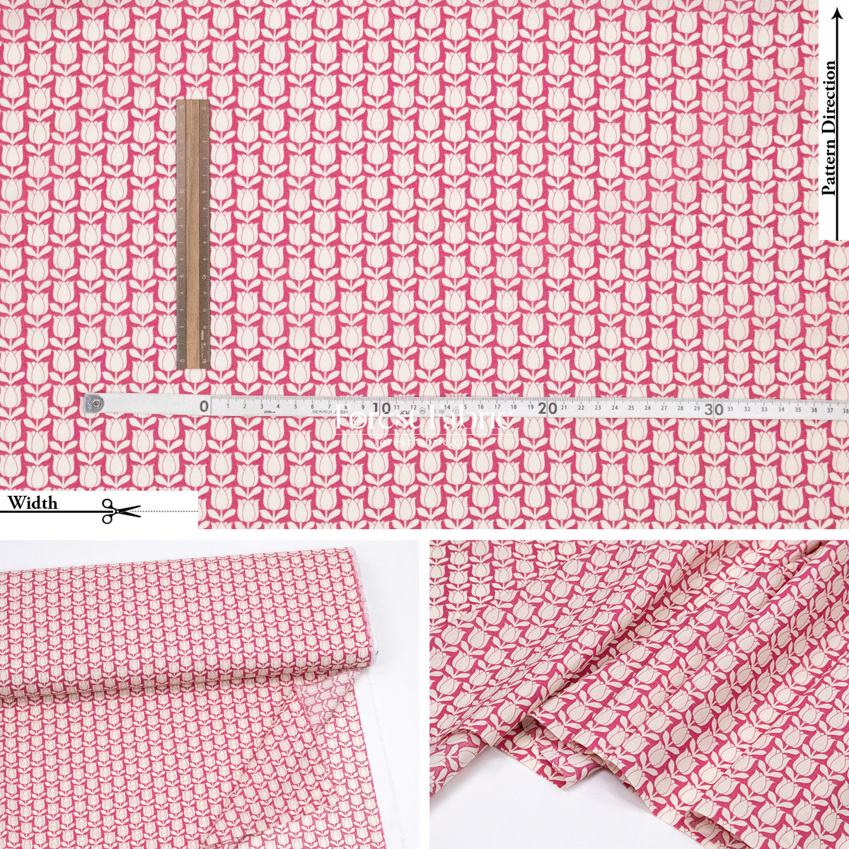 Liberty of London (Cotton Tana Lawn Fabric) - Tulipomania