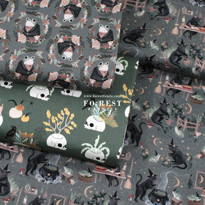 cotton - Goblincore Cats fabric