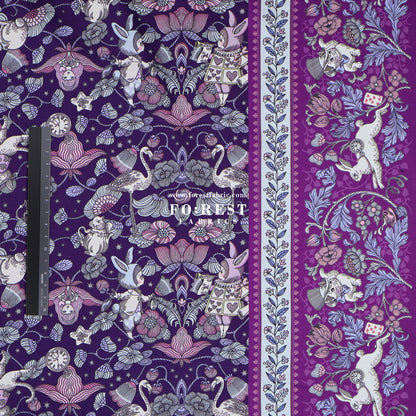 Satin Super Cotton - JoliFleur Poisonberry Thief fabric