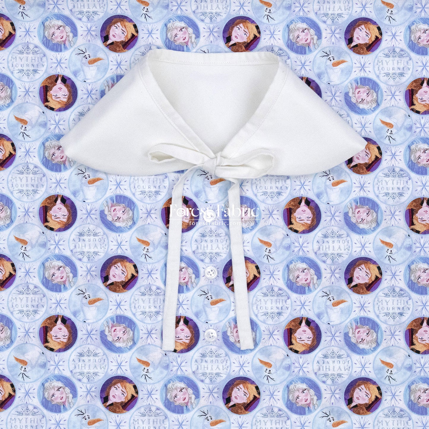 cotton - Frozen fabric