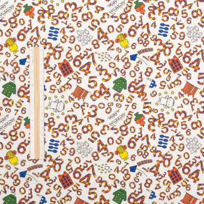 Liberty of London (Cotton Tana Lawn Fabric) - Miffy COUNTING