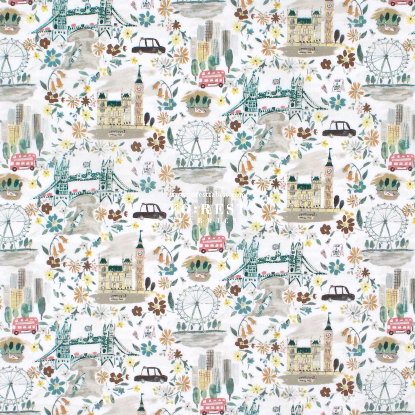 Liberty of London (Organic Tana Lawn Cotton Fabric) - Pride And Bloom B