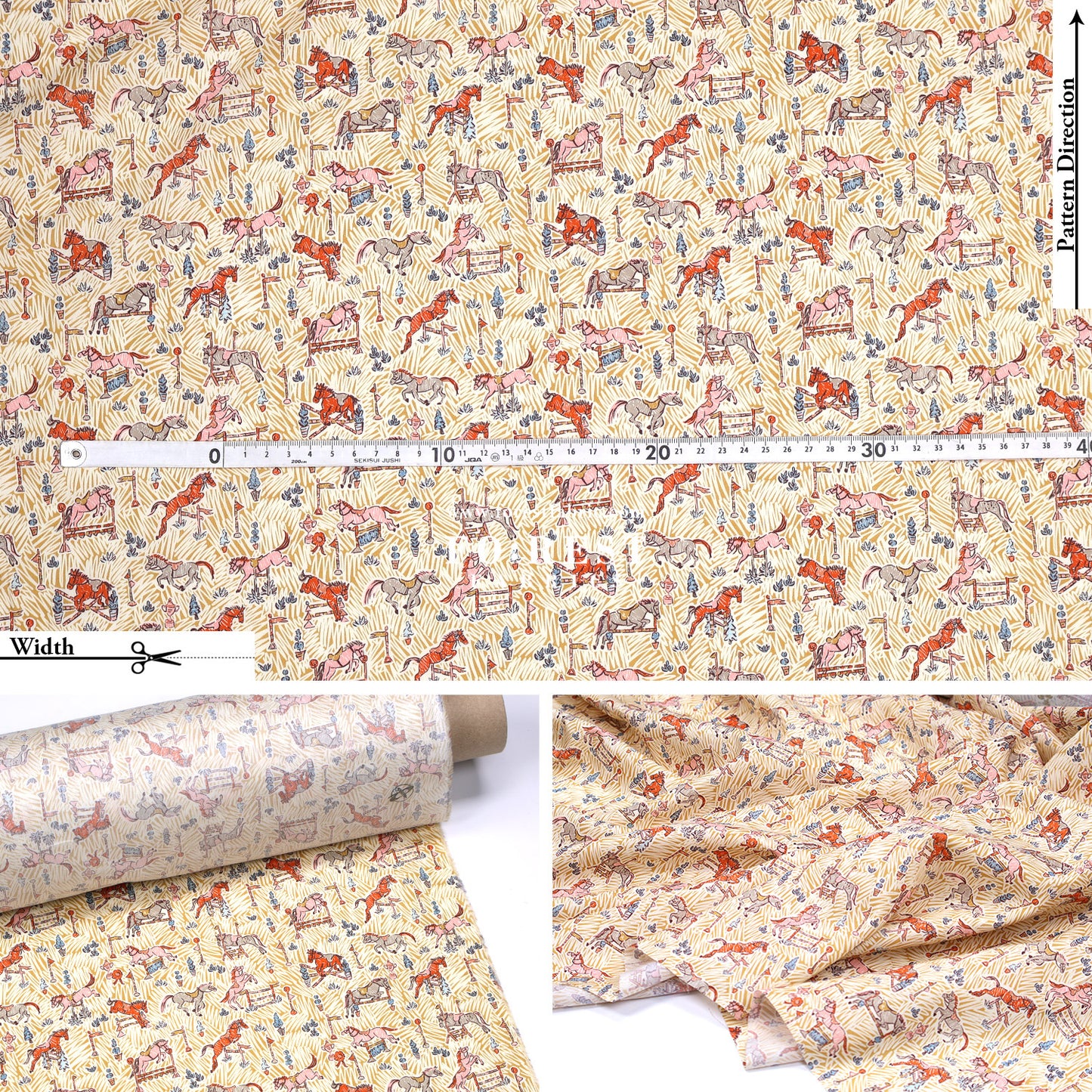 Liberty of London (Cotton Tana Lawn Fabric) - Gymkhana