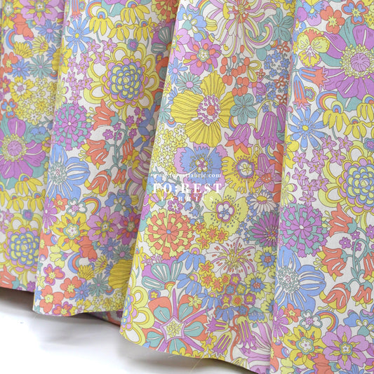 Copy of Liberty of London (Cotton Tana Lawn Fabric) - Rainbow Garden