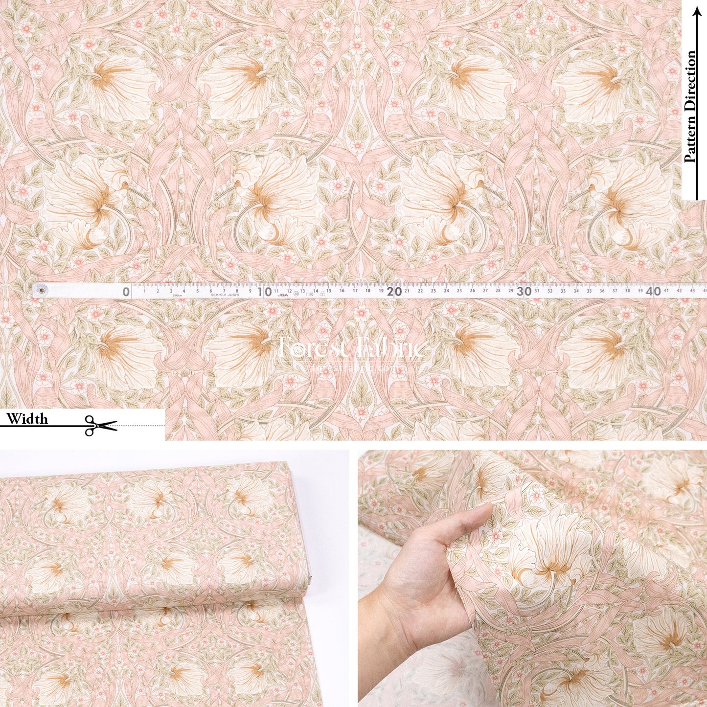 cotton - The Art of William Morris fabric 4