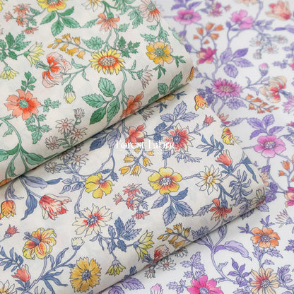 Liberty of London (Cotton Tana Lawn Fabric) - Tiger Lily
